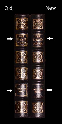 Dead Zone Easton Press Original vs Reprint